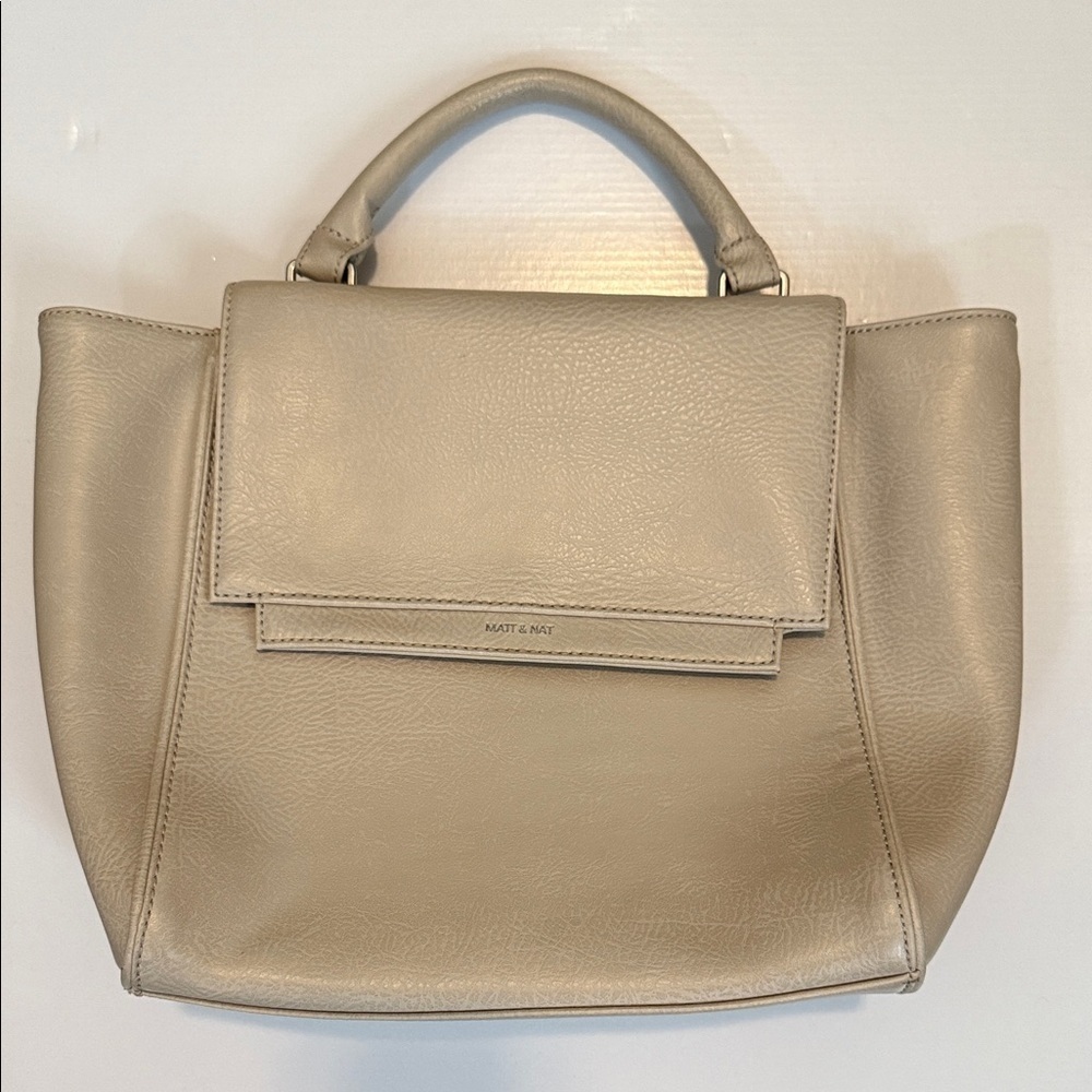 NWOT Matt & Nat Beige Satchel